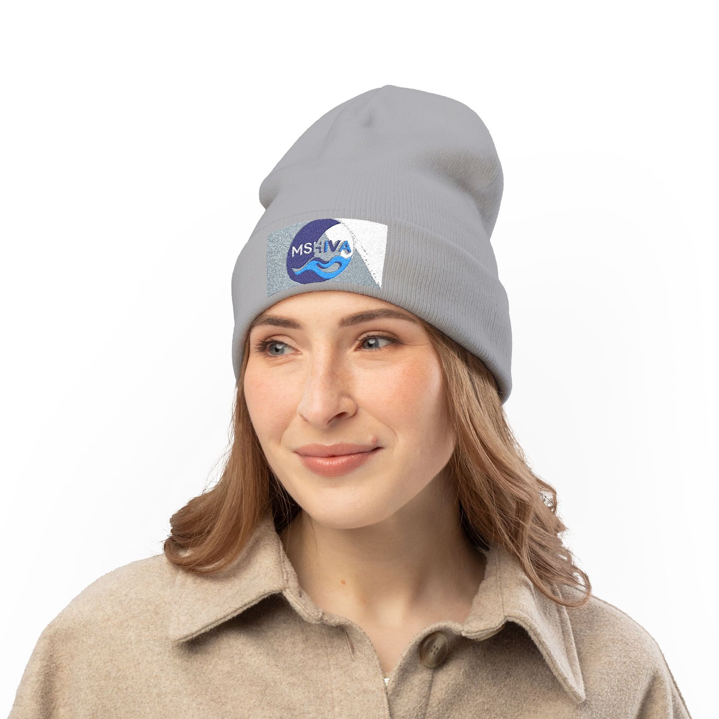 Stylish Knit Beanie (Embroidery) with Trendy Design, Perfect for Winter, Fashion Statement, Unisex Accessory, Gift for Holidays