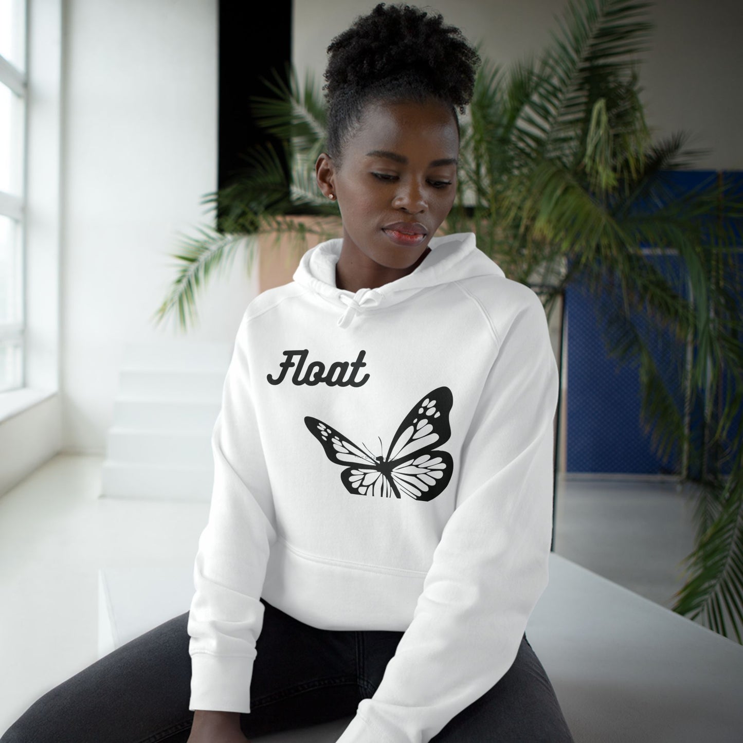 Butterfly Dream Unisex Hoodie - Float Design, Casual Wear, Cozy Gift, Nature Lover Apparel, Art-Inspired Clothing