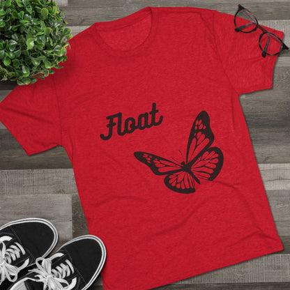 Butterfly & Bee Inspirational Tee - Nature Lovers, Unisex Crew, Float Message, Gift for Her, Casual Wear
