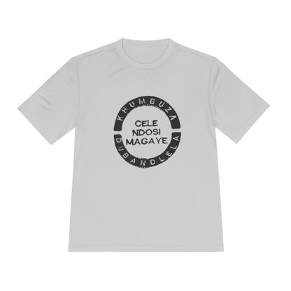 Moisture Wicking Unisex Tee - ‘Khumbuza’ Design for Active Lifestyles