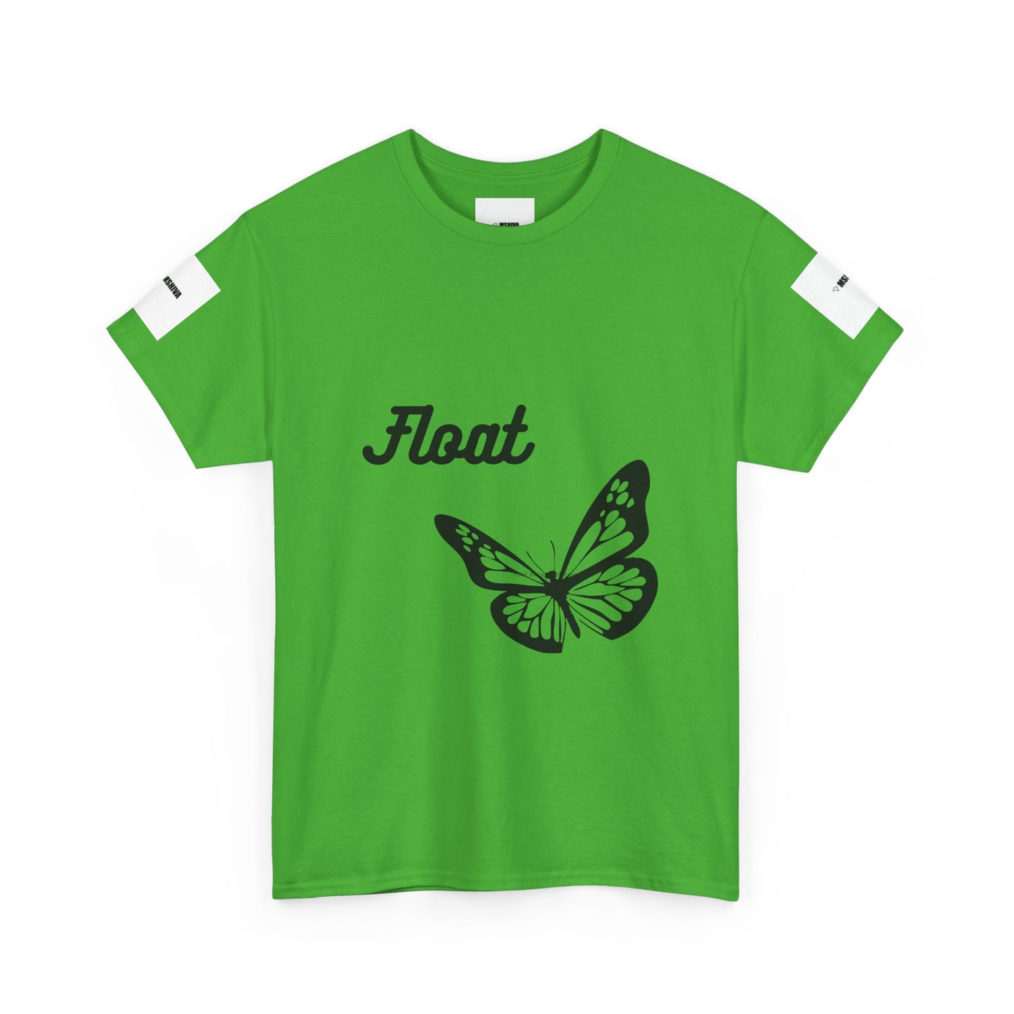 Float Butterfly Unisex Heavy Cotton Tee, Casual Wear, Gifts for Nature Lovers, Graphic Shirt, Summer Fashion