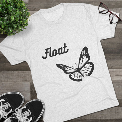 Butterfly & Bee Inspirational Tee - Nature Lovers, Unisex Crew, Float Message, Gift for Her, Casual Wear