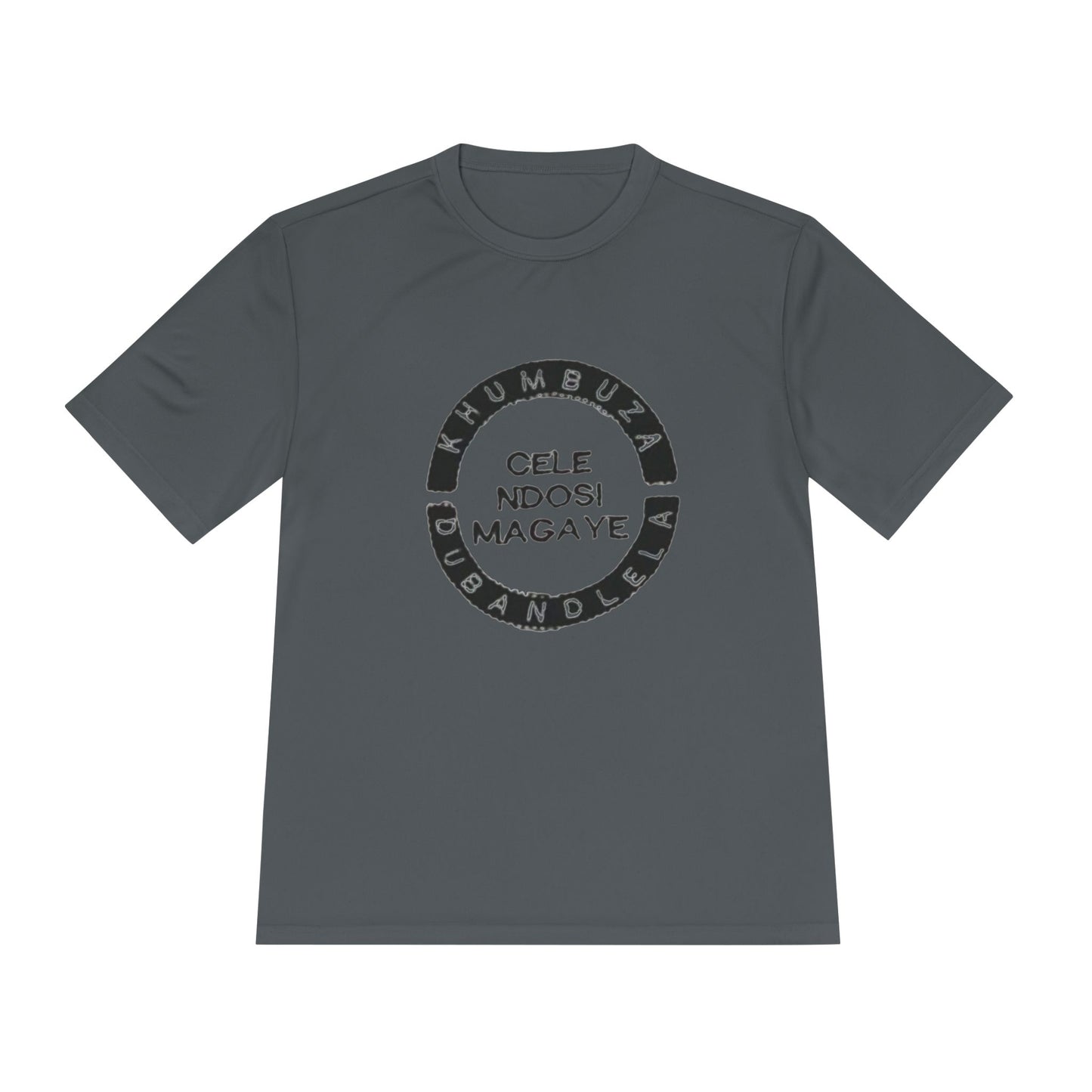 Moisture Wicking Unisex Tee - ‘Khumbuza’ Design for Active Lifestyles