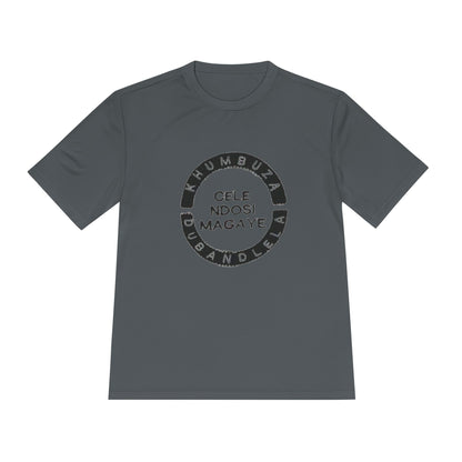 Moisture Wicking Unisex Tee - ‘Khumbuza’ Design for Active Lifestyles