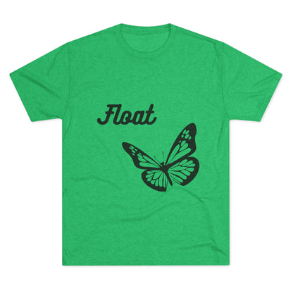 Butterfly & Bee Inspirational Tee - Nature Lovers, Unisex Crew, Float Message, Gift for Her, Casual Wear