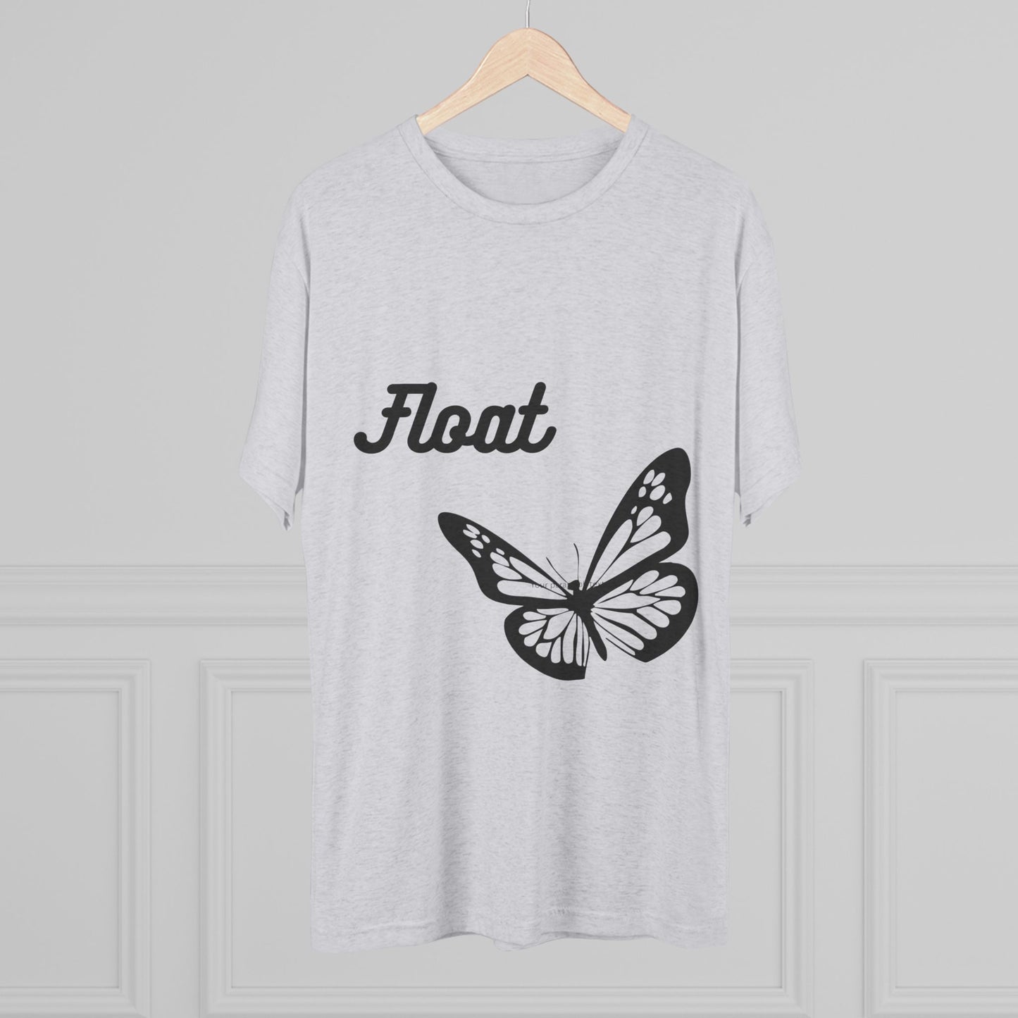 Butterfly & Bee Inspirational Tee - Nature Lovers, Unisex Crew, Float Message, Gift for Her, Casual Wear