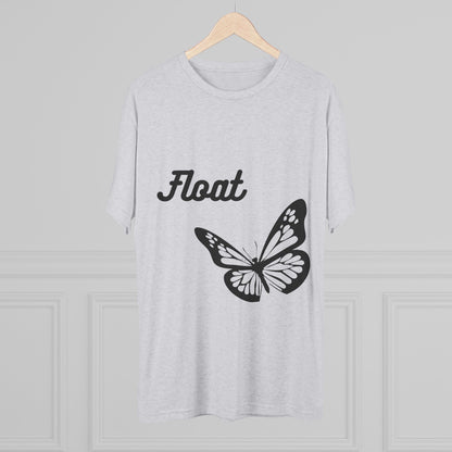 Butterfly & Bee Inspirational Tee - Nature Lovers, Unisex Crew, Float Message, Gift for Her, Casual Wear