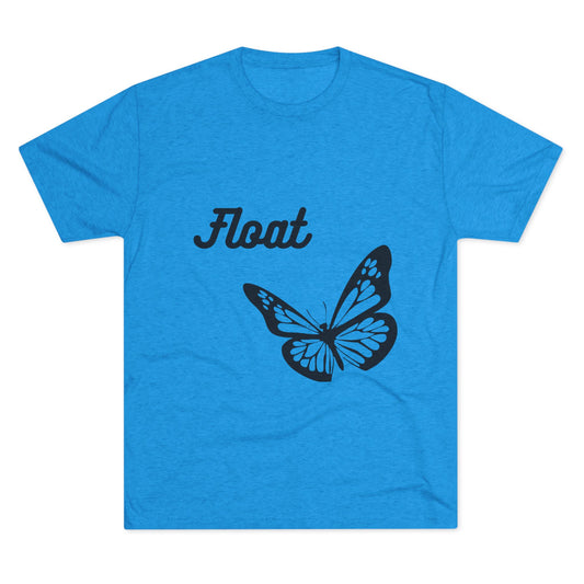 Butterfly & Bee Inspirational Tee - Nature Lovers, Unisex Crew, Float Message, Gift for Her, Casual Wear
