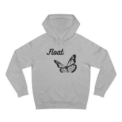 Butterfly Dream Unisex Hoodie - Float Design, Casual Wear, Cozy Gift, Nature Lover Apparel, Art-Inspired Clothing