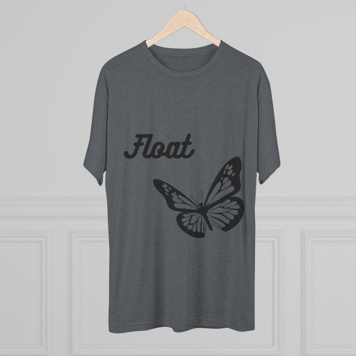 Butterfly & Bee Inspirational Tee - Nature Lovers, Unisex Crew, Float Message, Gift for Her, Casual Wear