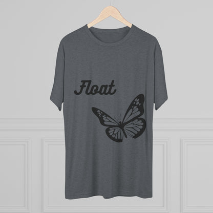 Butterfly & Bee Inspirational Tee - Nature Lovers, Unisex Crew, Float Message, Gift for Her, Casual Wear