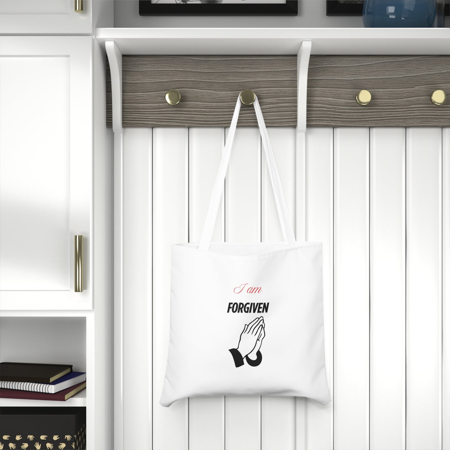 "Forgiven" Inspirational Shoulder Tote Bag | Eco-Friendly Canvas Bag for Everyday Use | Perfect Gift for Friends, Motivational Quotes, Tote for [...]