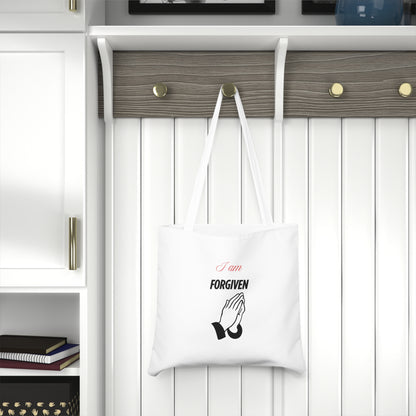"Forgiven" Inspirational Shoulder Tote Bag | Eco-Friendly Canvas Bag for Everyday Use | Perfect Gift for Friends, Motivational Quotes, Tote for [...]