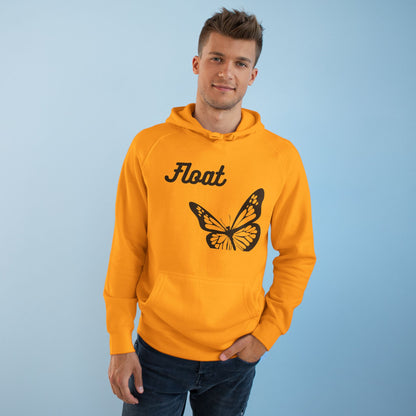 Butterfly Dream Unisex Hoodie - Float Design, Casual Wear, Cozy Gift, Nature Lover Apparel, Art-Inspired Clothing