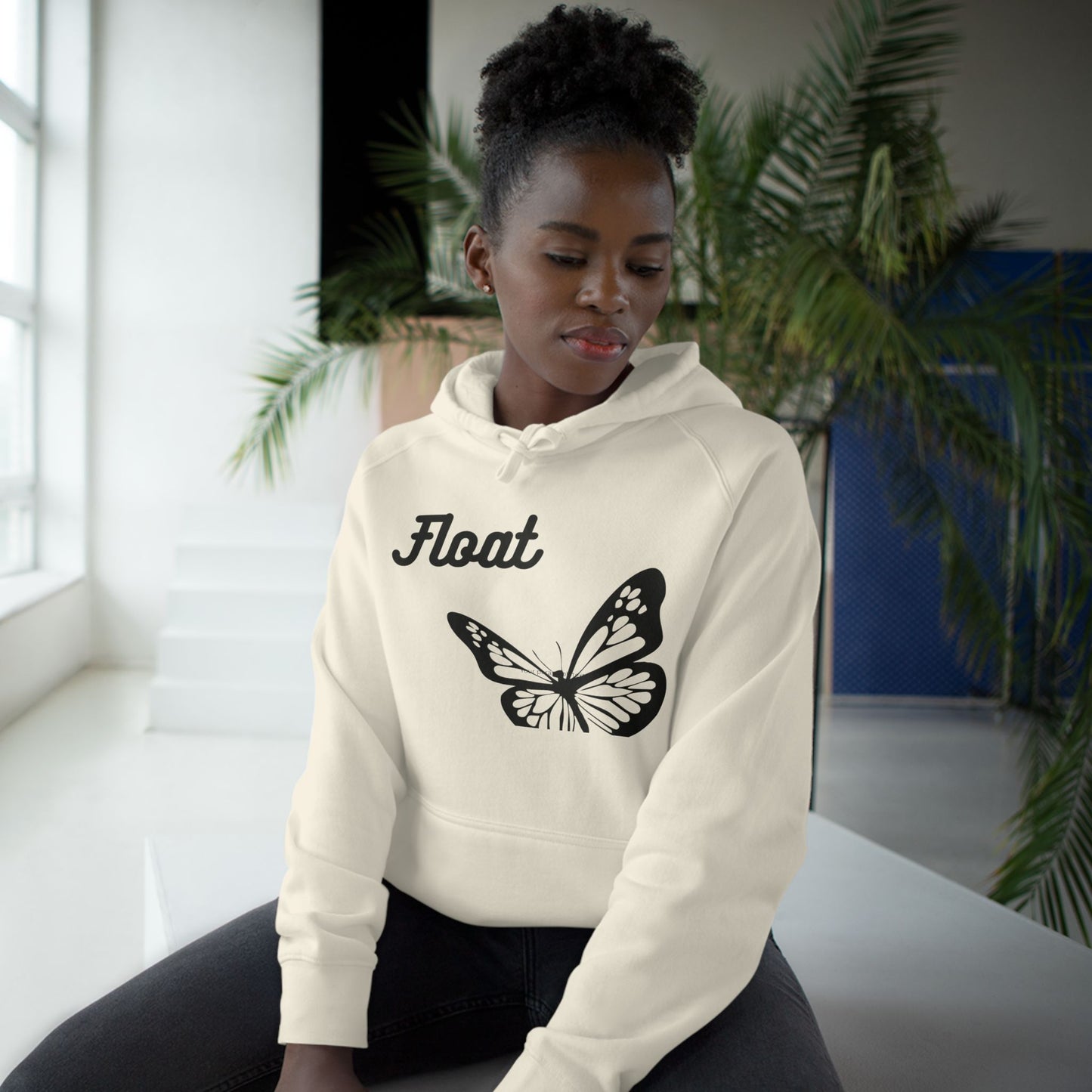 Butterfly Dream Unisex Hoodie - Float Design, Casual Wear, Cozy Gift, Nature Lover Apparel, Art-Inspired Clothing