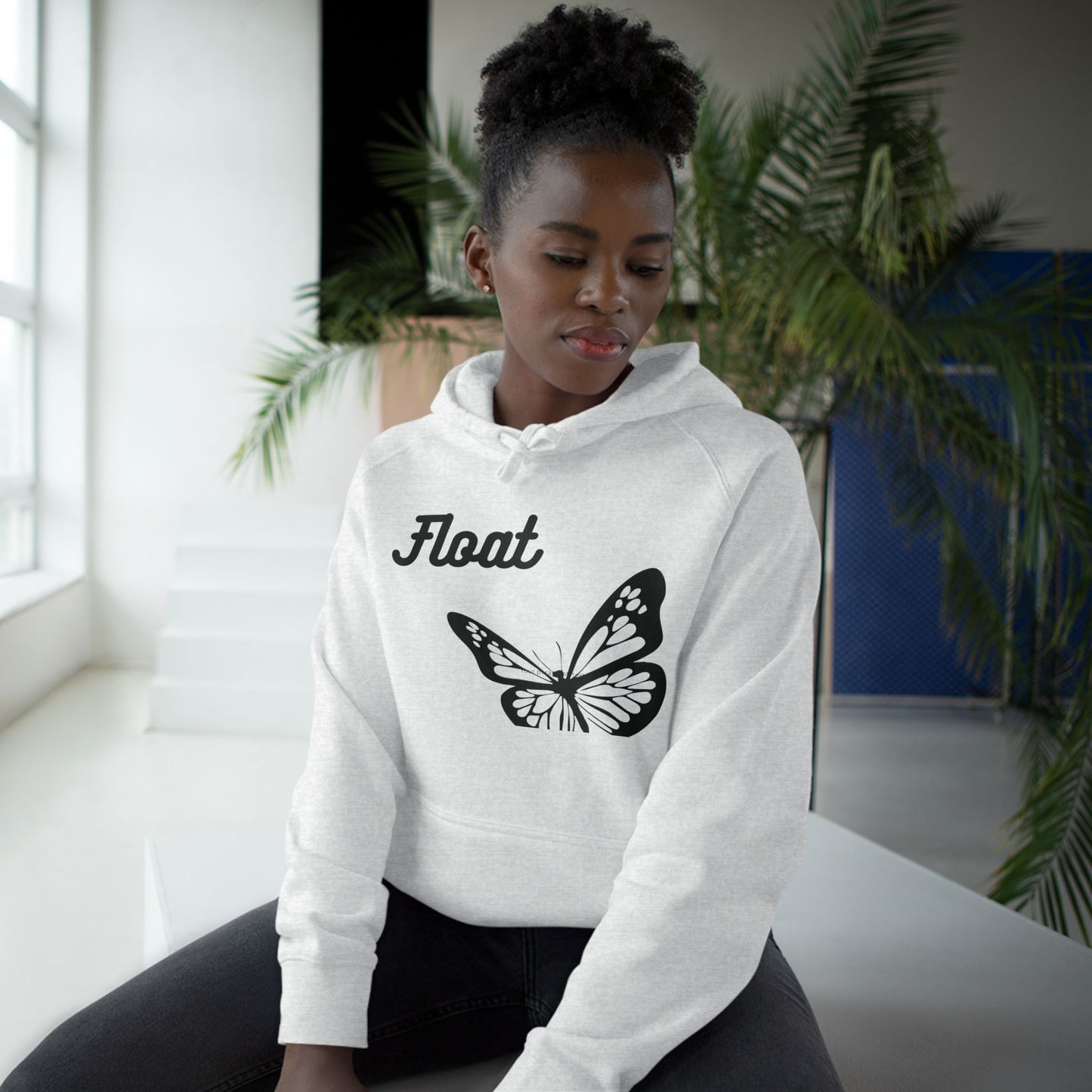 Butterfly Dream Unisex Hoodie - Float Design, Casual Wear, Cozy Gift, Nature Lover Apparel, Art-Inspired Clothing