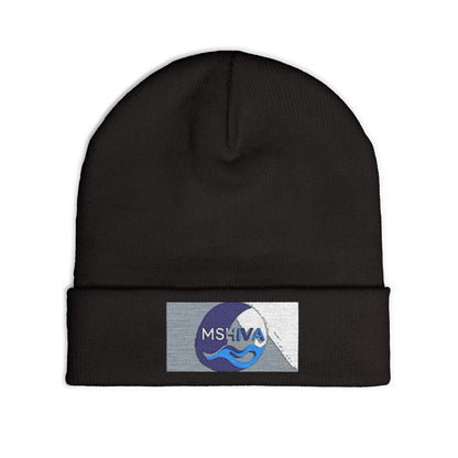 Stylish Knit Beanie (Embroidery) with Trendy Design, Perfect for Winter, Fashion Statement, Unisex Accessory, Gift for Holidays