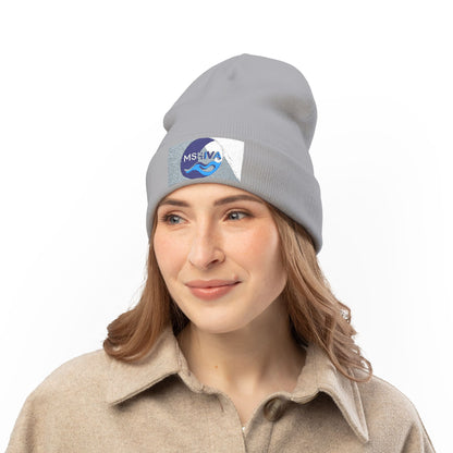 Stylish Knit Beanie (Embroidery) with Trendy Design, Perfect for Winter, Fashion Statement, Unisex Accessory, Gift for Holidays