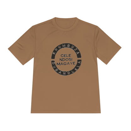 Moisture Wicking Unisex Tee - ‘Khumbuza’ Design for Active Lifestyles