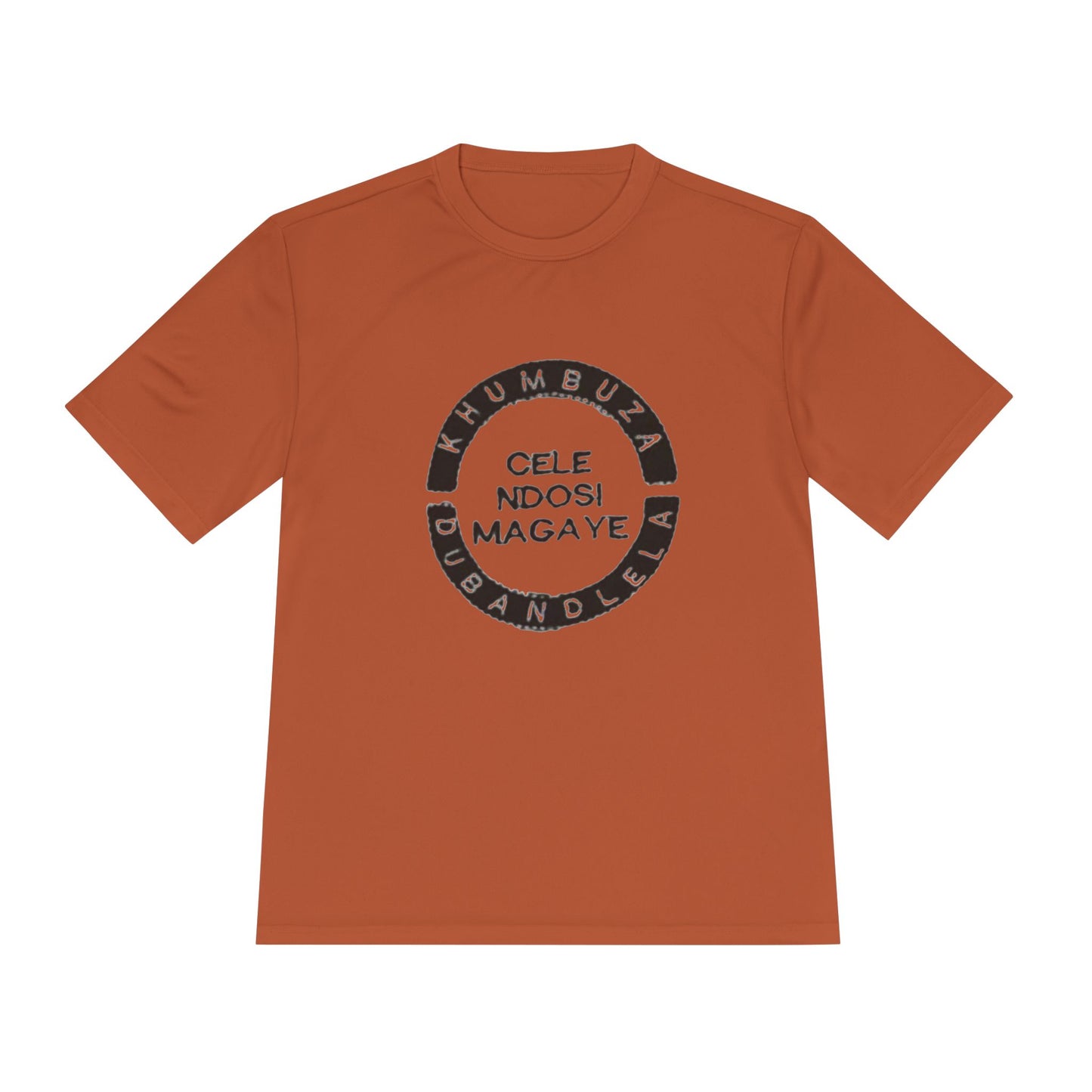Moisture Wicking Unisex Tee - ‘Khumbuza’ Design for Active Lifestyles
