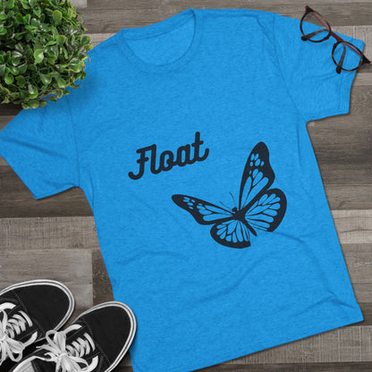 Butterfly & Bee Inspirational Tee - Nature Lovers, Unisex Crew, Float Message, Gift for Her, Casual Wear