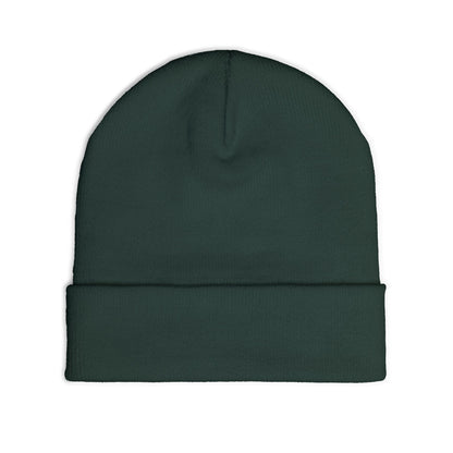 Stylish Knit Beanie (Embroidery) with Trendy Design, Perfect for Winter, Fashion Statement, Unisex Accessory, Gift for Holidays