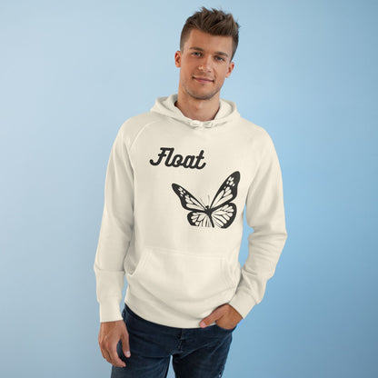 Butterfly Dream Unisex Hoodie - Float Design, Casual Wear, Cozy Gift, Nature Lover Apparel, Art-Inspired Clothing