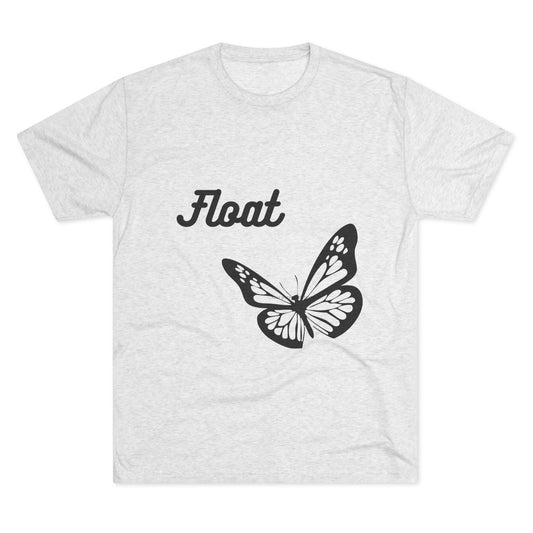 Butterfly & Bee Inspirational Tee - Nature Lovers, Unisex Crew, Float Message, Gift for Her, Casual Wear
