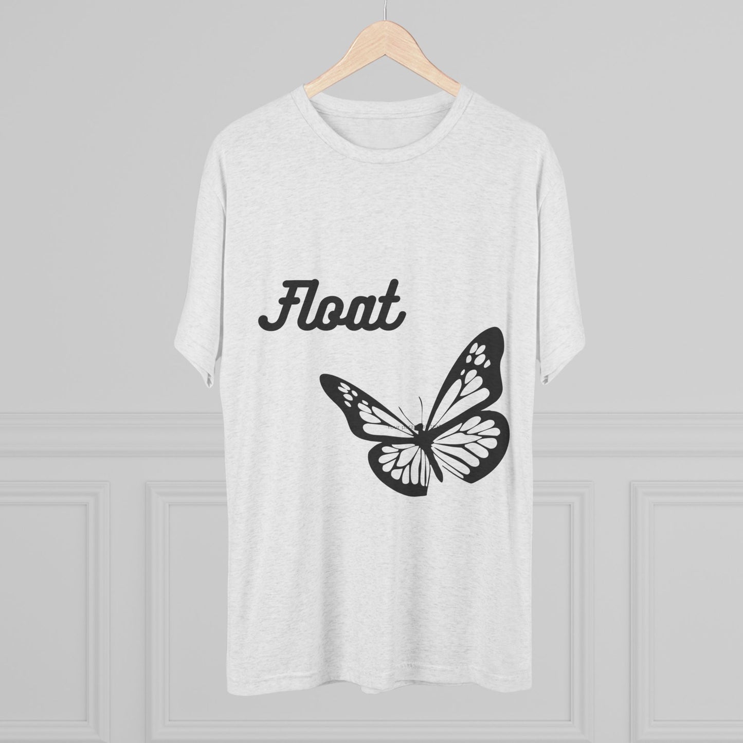 Butterfly & Bee Inspirational Tee - Nature Lovers, Unisex Crew, Float Message, Gift for Her, Casual Wear