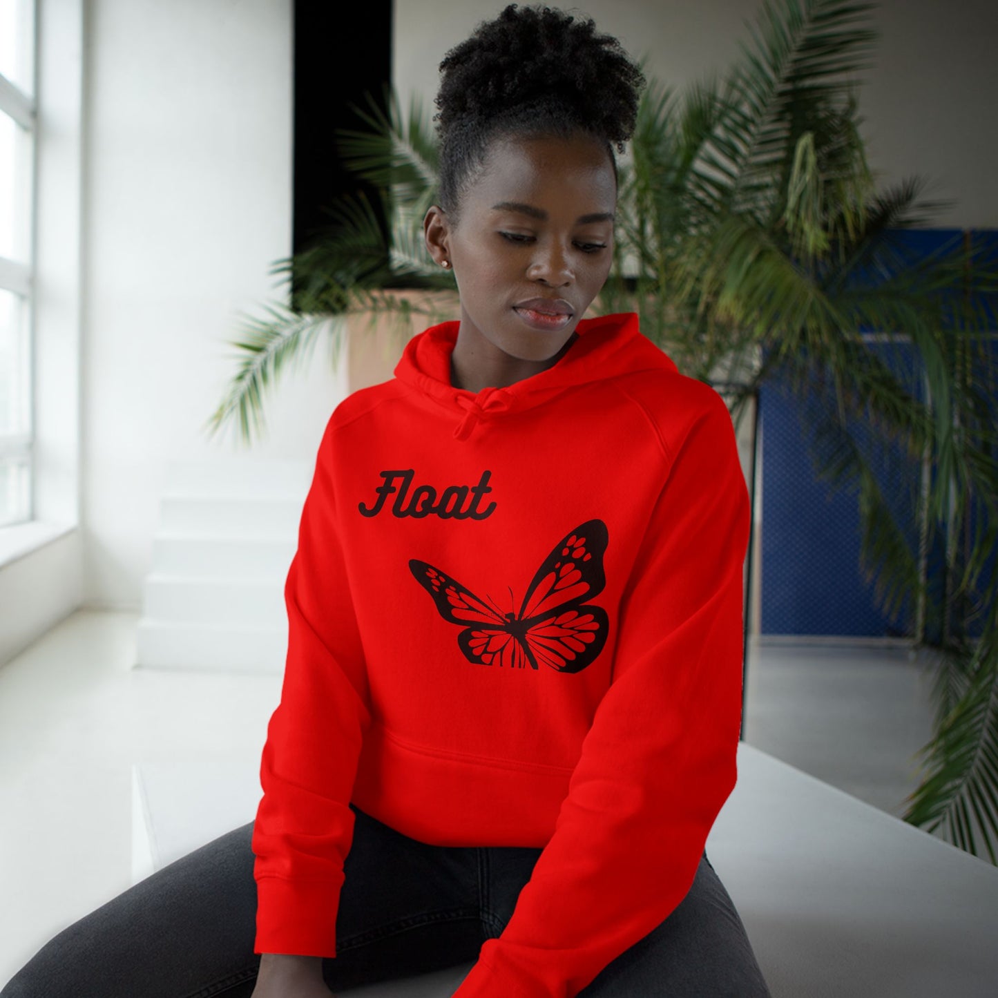 Butterfly Dream Unisex Hoodie - Float Design, Casual Wear, Cozy Gift, Nature Lover Apparel, Art-Inspired Clothing