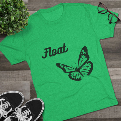 Butterfly & Bee Inspirational Tee - Nature Lovers, Unisex Crew, Float Message, Gift for Her, Casual Wear