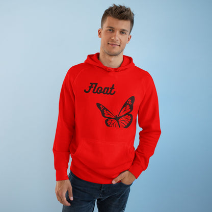 Butterfly Dream Unisex Hoodie - Float Design, Casual Wear, Cozy Gift, Nature Lover Apparel, Art-Inspired Clothing