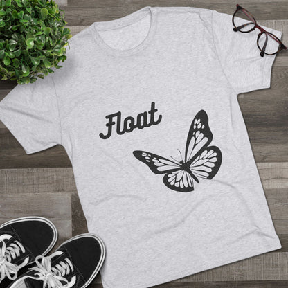Butterfly & Bee Inspirational Tee - Nature Lovers, Unisex Crew, Float Message, Gift for Her, Casual Wear
