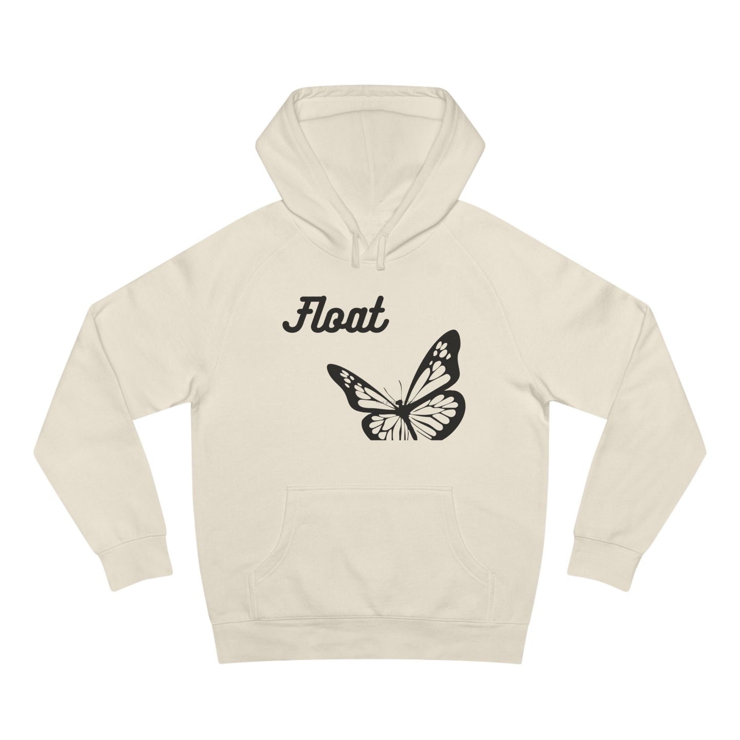 Butterfly Dream Unisex Hoodie - Float Design, Casual Wear, Cozy Gift, Nature Lover Apparel, Art-Inspired Clothing