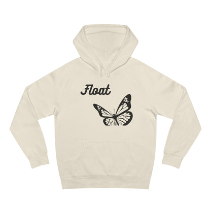 Butterfly Dream Unisex Hoodie - Float Design, Casual Wear, Cozy Gift, Nature Lover Apparel, Art-Inspired Clothing