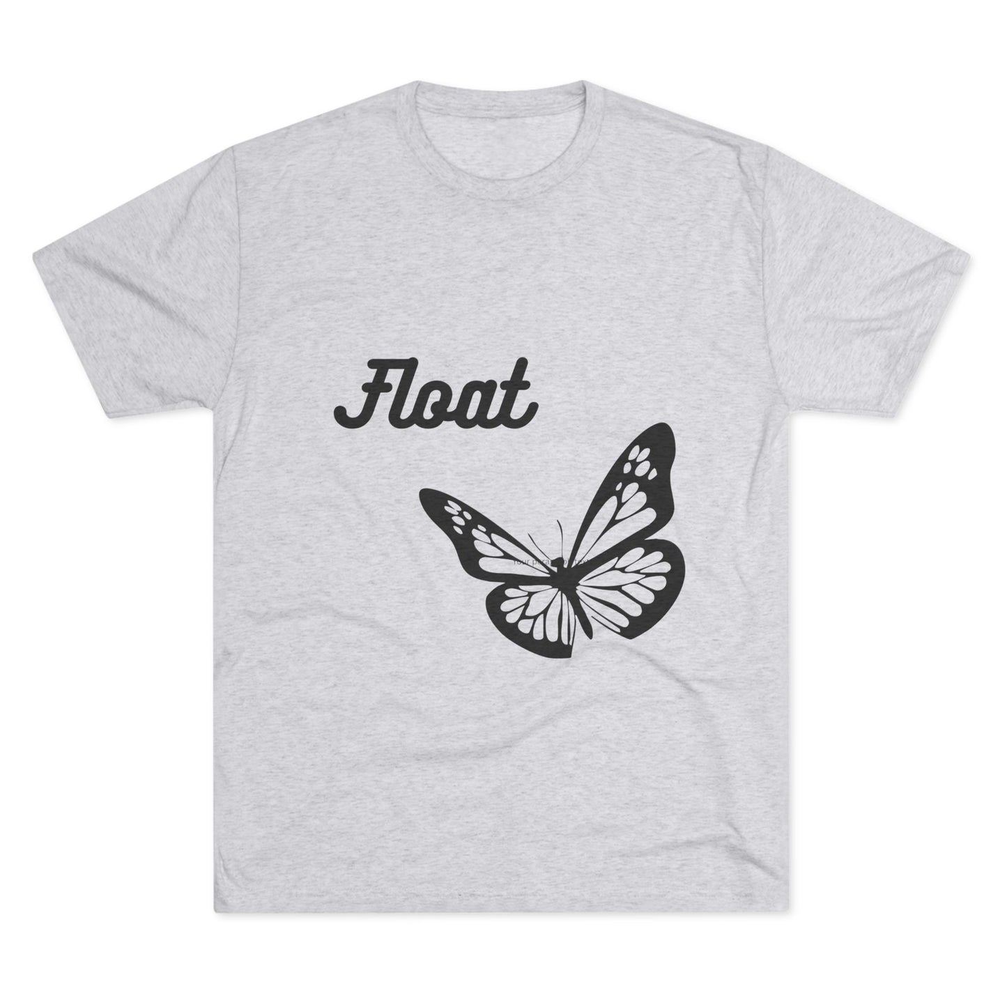 Butterfly & Bee Inspirational Tee - Nature Lovers, Unisex Crew, Float Message, Gift for Her, Casual Wear