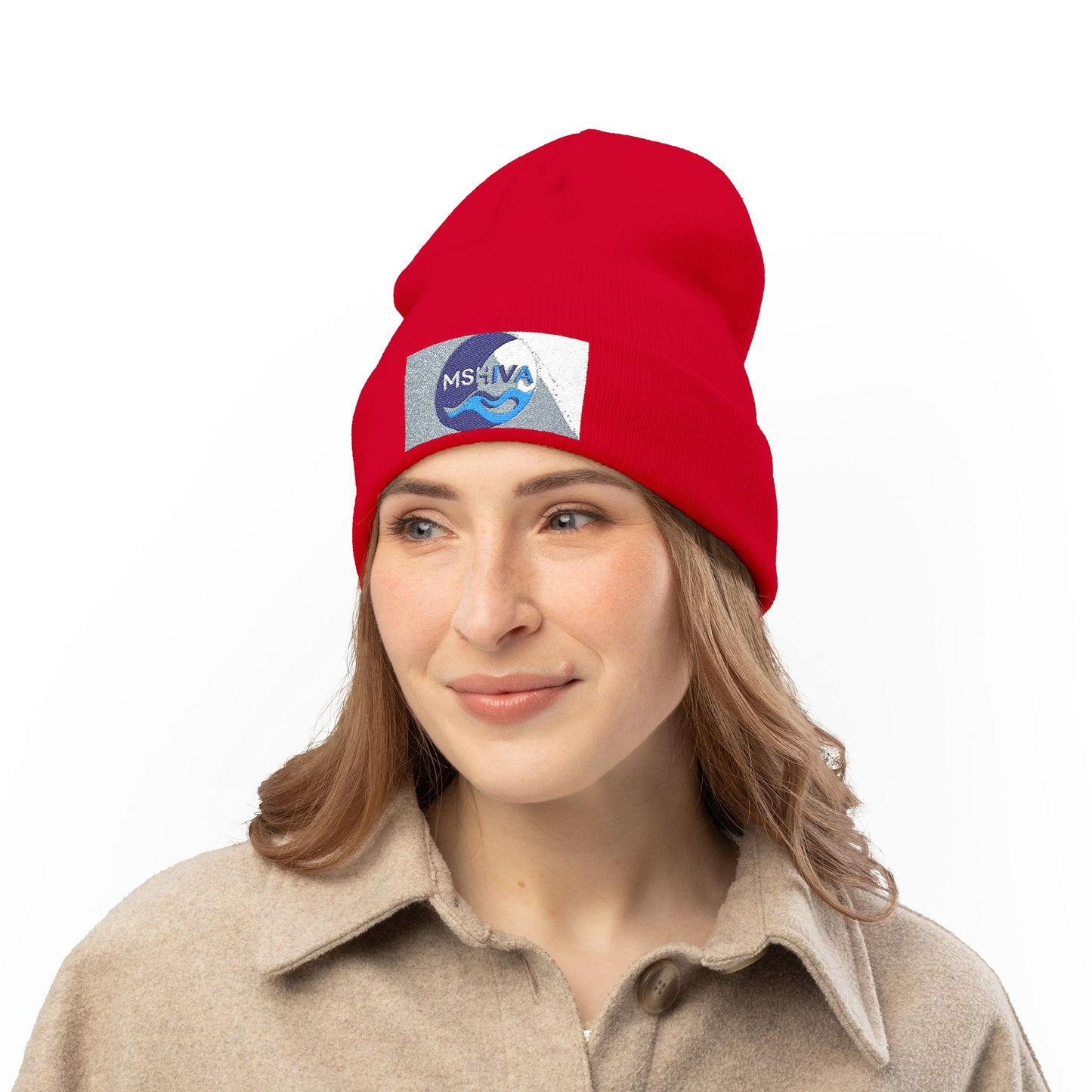 Stylish Knit Beanie (Embroidery) with Trendy Design, Perfect for Winter, Fashion Statement, Unisex Accessory, Gift for Holidays