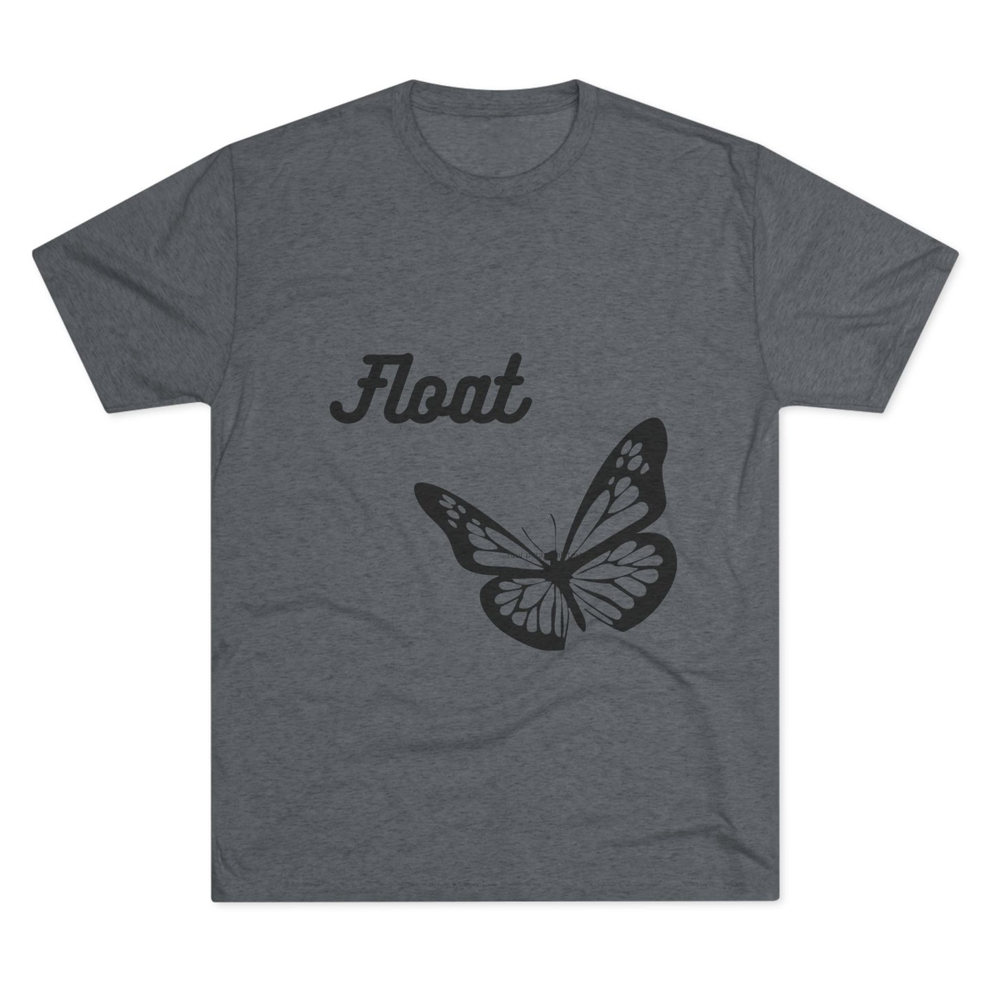 Butterfly & Bee Inspirational Tee - Nature Lovers, Unisex Crew, Float Message, Gift for Her, Casual Wear