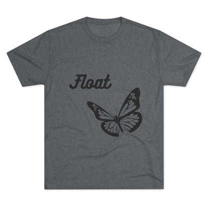 Butterfly & Bee Inspirational Tee - Nature Lovers, Unisex Crew, Float Message, Gift for Her, Casual Wear