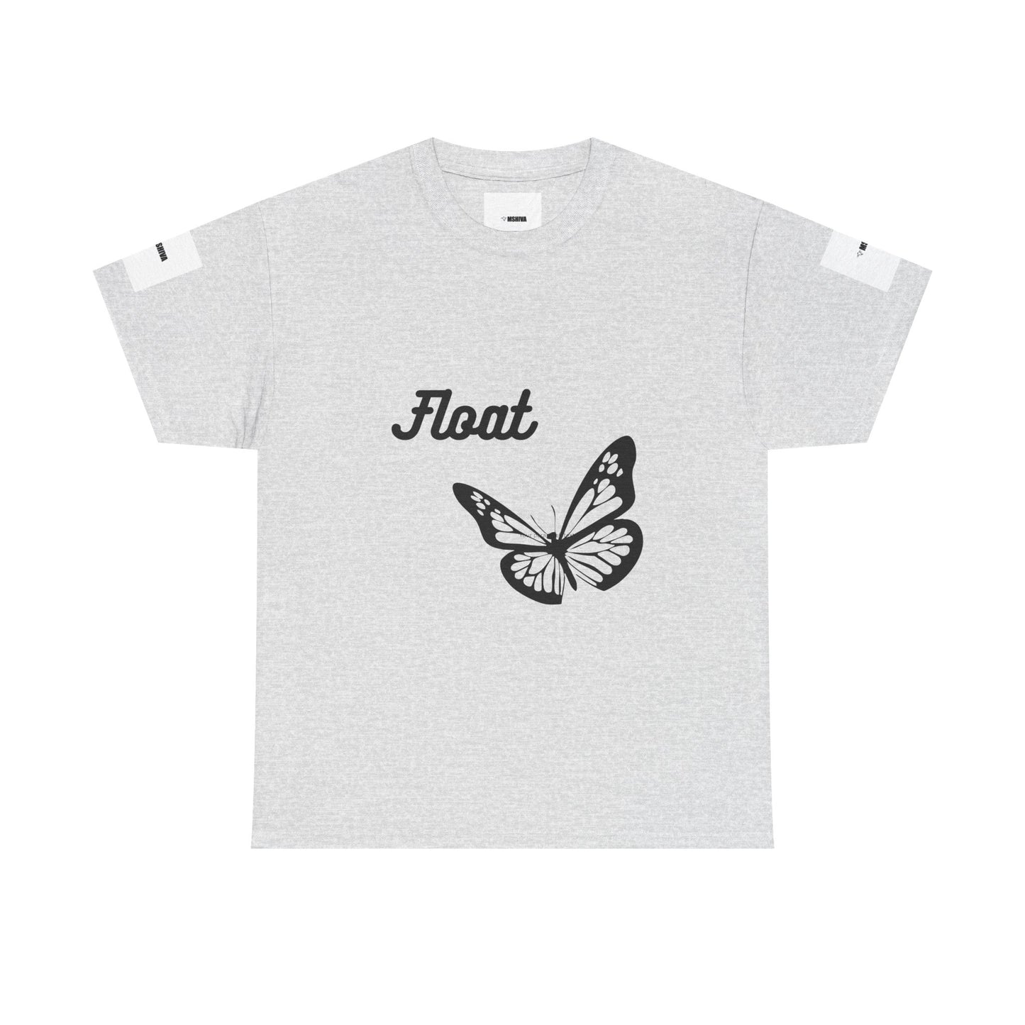 Float Butterfly Unisex Heavy Cotton Tee, Casual Wear, Gifts for Nature Lovers, Graphic Shirt, Summer Fashion