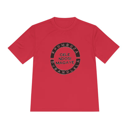 Moisture Wicking Unisex Tee - ‘Khumbuza’ Design for Active Lifestyles