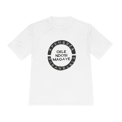 Moisture Wicking Unisex Tee - ‘Khumbuza’ Design for Active Lifestyles
