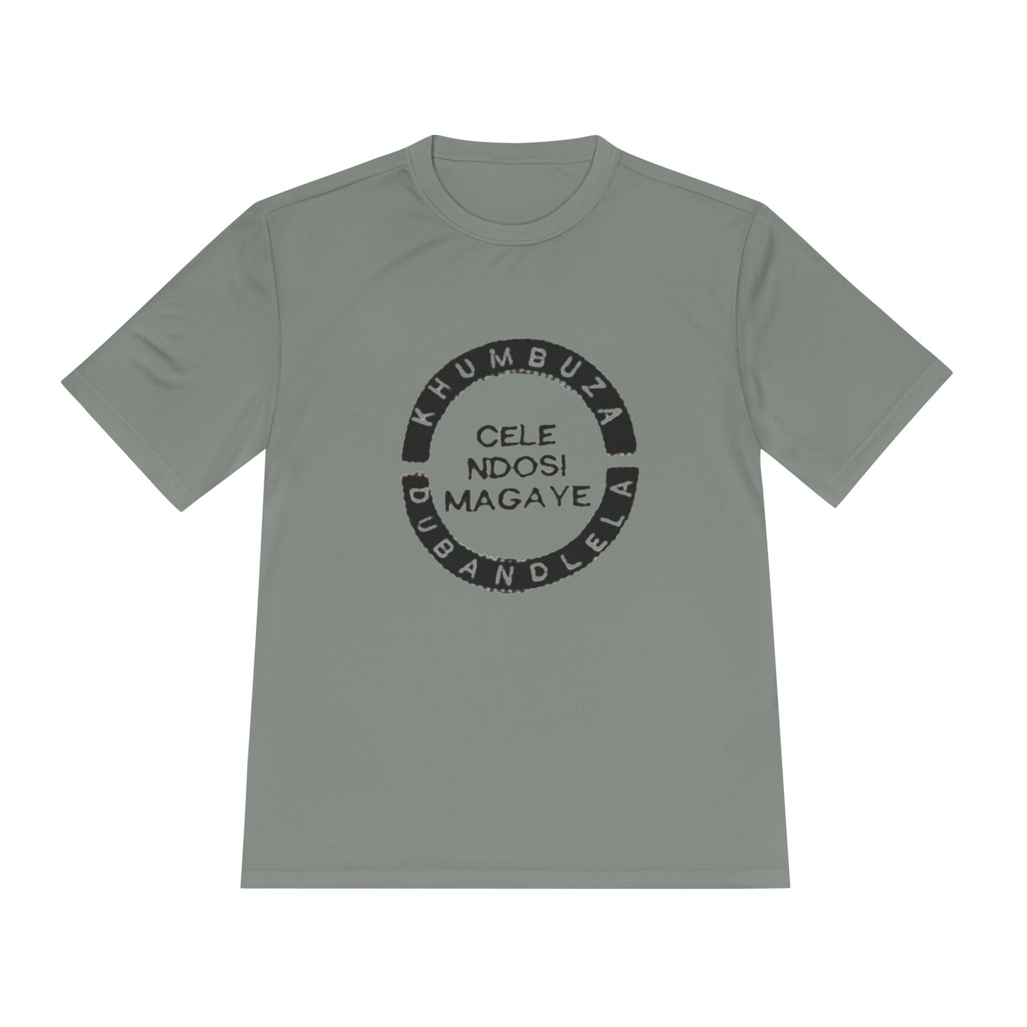Moisture Wicking Unisex Tee - ‘Khumbuza’ Design for Active Lifestyles
